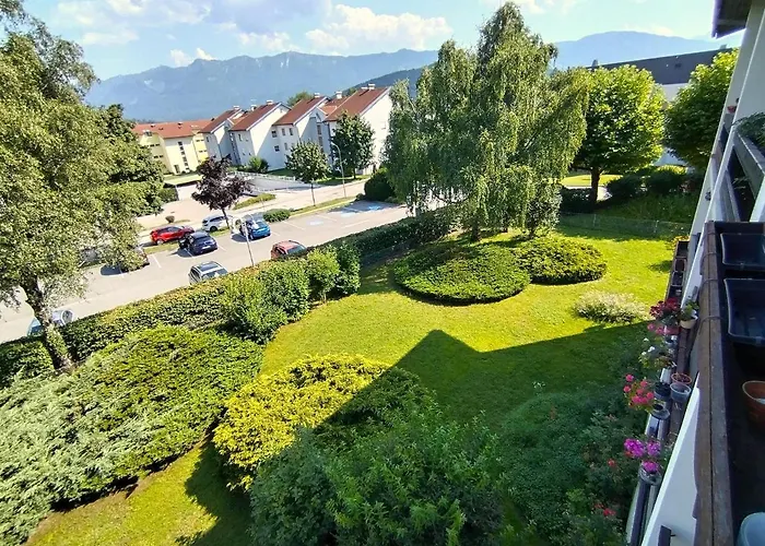 Waldeslust Warmbad Mit Balkon Und Privatem Parkplatz Apartament