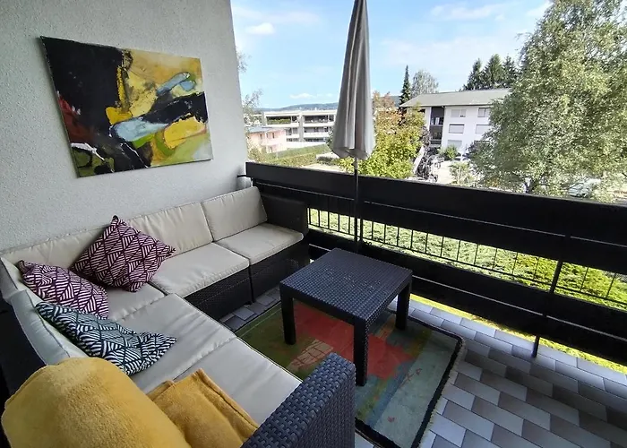 Waldeslust Warmbad Mit Balkon Und Privatem Parkplatz * Villach